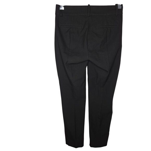 J. Crew Mercantile Black Slim cropped Ruby pants Pant stretch twill Size 0 - Picture 3 of 8